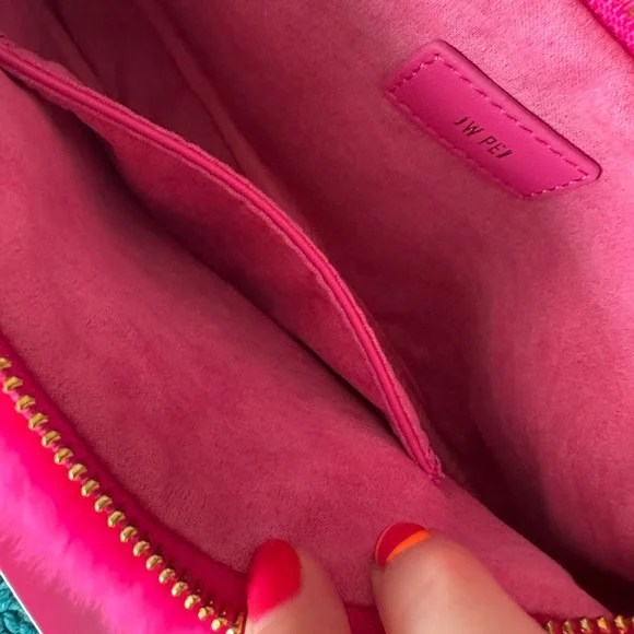 Faux Fur Pink Shoulder Bag - Picture 7 of 10